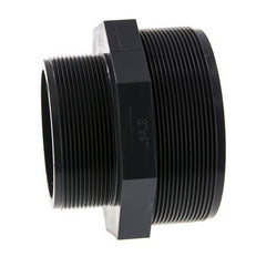 Boquilla reductora doble G3'' x G4'' PVC-U 16bar (224.8psi) EN 1452-3