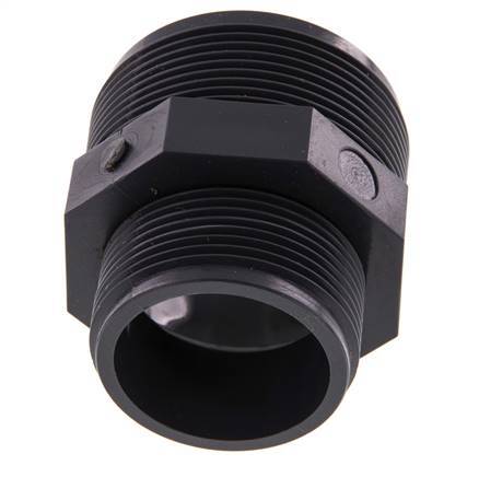 Racor Reductor Doble G1 1/2'' x G2'' PVC-U 16bar (224.8psi) EN 1452-3