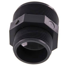Racor Reductor Doble G1 1/2'' x G2'' PVC-U 16bar (224.8psi) EN 1452-3