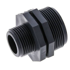 Racor Reductor Doble G1'' x G1 1/2'' Polipropileno (pp) 10bar (140.5psi) FDA 54mm Hex.