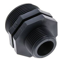 Racor Reductor Doble G1'' x G1 1/2'' Polipropileno (pp) 10bar (140.5psi) FDA 54mm Hex.