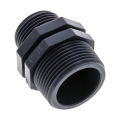 Racor Reductor Doble G1'' x G1 1/4'' Polipropileno (pp) 10bar (140.5psi) FDA 46mm Hex.