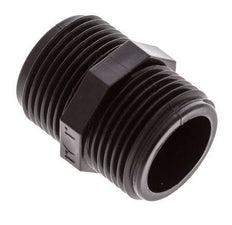 Double Nipple G1'' Polypropylene (pp) 10bar (140.5psi) FDA 36mm Hex