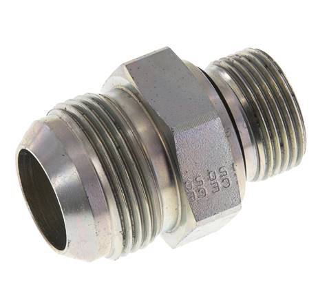 Espiga doble JIC G3/4'' x UN 1-5/16''-12 Acero NBR 170bar (2388.5psi)