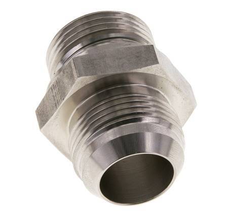 Espiga doble JIC G1'' x UN 1-5/16''-12 Acero inoxidable FKM 170bar (2388.5psi)