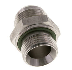 Espiga doble JIC G1'' x UN 1-5/16''-12 Acero inoxidable FKM 170bar (2388.5psi)