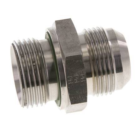Espiga doble JIC G1'' x UN 1-5/16''-12 Acero inoxidable FKM 170bar (2388.5psi)