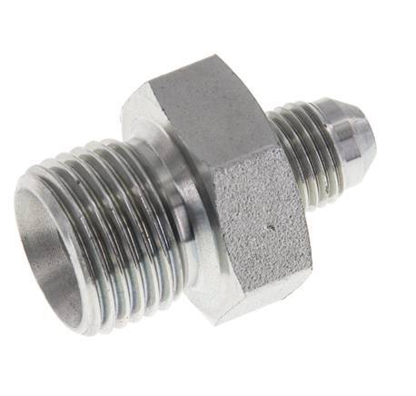 Espiga doble JIC G1/2'' x UNF 1/2''-20 Acero NBR 275bar (3863.75psi)