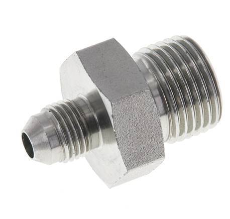 Espiga doble JIC G1/2'' x UNF 1/2''-20 Acero NBR 275bar (3863.75psi)