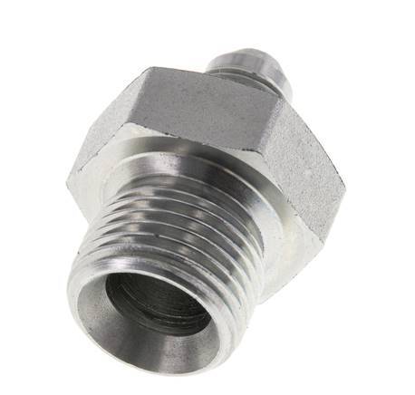 Espiga doble JIC G1/2'' x UNF 1/2''-20 Acero NBR 275bar (3863.75psi)