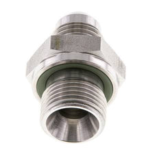 Espiga doble JIC G3/8'' x UNF 9/16''-18 Acero inoxidable FKM 275bar (3863.75psi)