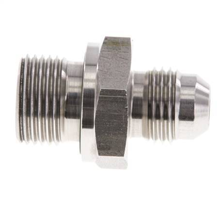 Espiga doble JIC G3/8'' x UNF 9/16''-18 Acero inoxidable FKM 275bar (3863.75psi)