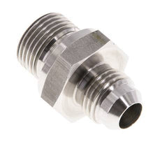 Espiga doble JIC G3/8'' x UNF 9/16''-18 Acero inoxidable FKM 275bar (3863.75psi)
