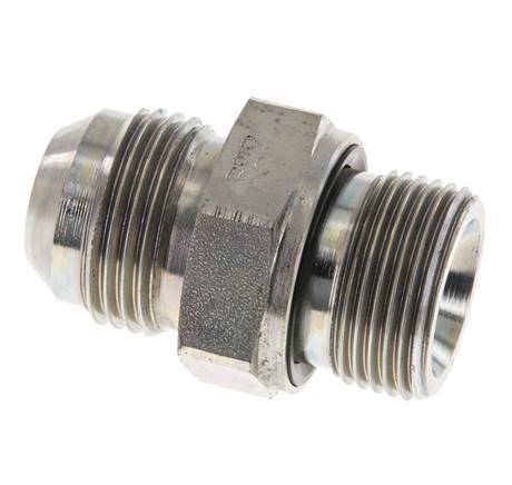 Racor doble JIC G3/4'' x UN 1-1/16''-12 Acero NBR 210bar (2950.5psi)