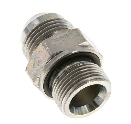 Racor doble JIC G3/4'' x UN 1-1/16''-12 Acero NBR 210bar (2950.5psi)