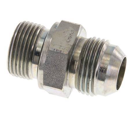 Racor doble JIC G3/4'' x UN 1-1/16''-12 Acero NBR 210bar (2950.5psi)