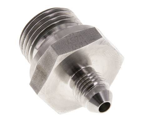 Espiga doble JIC G1/2'' x UNF 7/16''-20 Acero inoxidable FKM 310bar (4355.5psi)