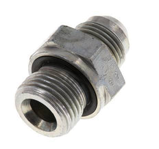 JIC Double Nipple G1/2'' x UNF 3/4''-16 Steel NBR 275bar (3863.75psi) [2 Pieces]