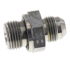 JIC Double Nipple G1/2'' x UNF 3/4''-16 Steel NBR 275bar (3863.75psi) [2 Pieces]