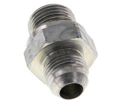 JIC Double Nipple G1/2'' x UNF 3/4''-16 Steel NBR 275bar (3863.75psi) [2 Pieces]