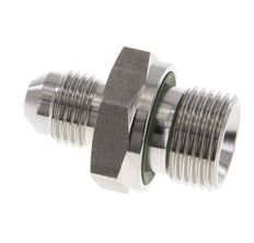 Espiga doble JIC G3/8'' x UNF 1/2''-20 Acero inoxidable FKM 275bar (3863.75psi)