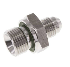Espiga doble JIC G3/8'' x UNF 1/2''-20 Acero inoxidable FKM 275bar (3863.75psi)