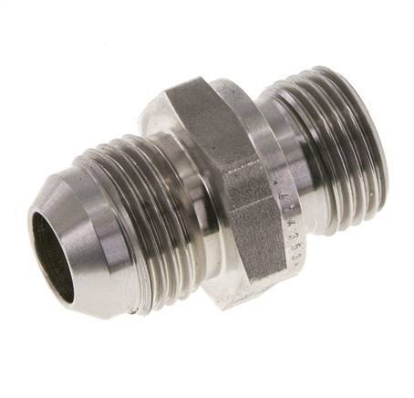 Espiga doble JIC G1/2'' x UNF 7/8''-14 Acero inoxidable FKM 210bar (2950.5psi)