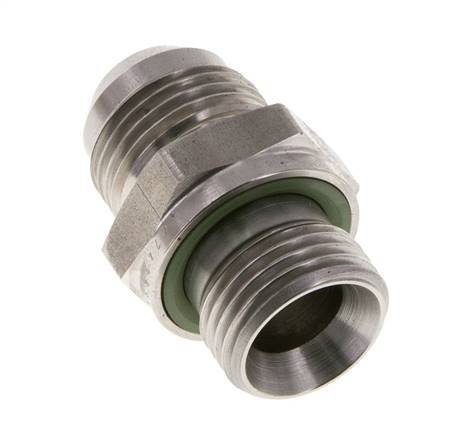 Espiga doble JIC G1/2'' x UNF 7/8''-14 Acero inoxidable FKM 210bar (2950.5psi)