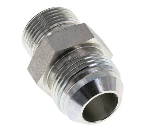 Espiga doble JIC G3/4'' x UN 1-3/16''-12 Acero NBR 170bar (2388.5psi)