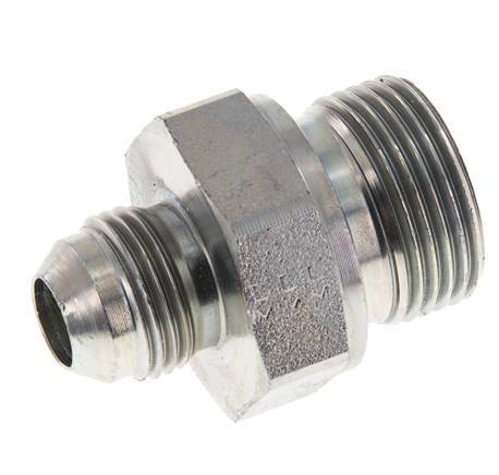 Espiga doble JIC G3/4'' x UNF 3/4''-16 Acero NBR 275bar (3863.75psi)