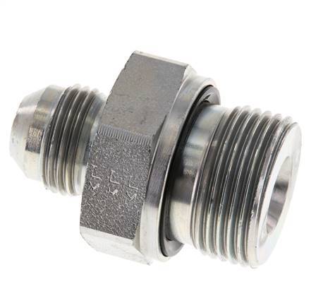 Espiga doble JIC G3/4'' x UNF 3/4''-16 Acero NBR 275bar (3863.75psi)