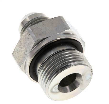 Espiga doble JIC G3/4'' x UNF 3/4''-16 Acero NBR 275bar (3863.75psi)