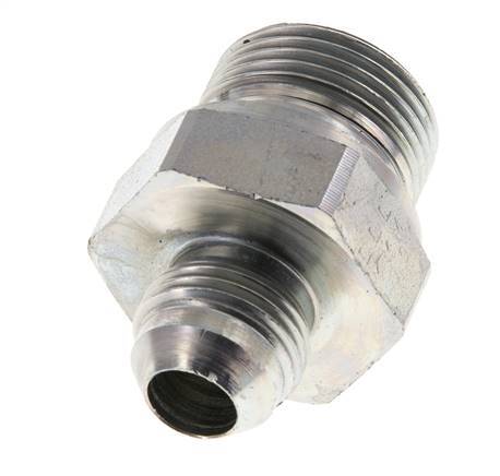 Espiga doble JIC G3/4'' x UNF 3/4''-16 Acero NBR 275bar (3863.75psi)