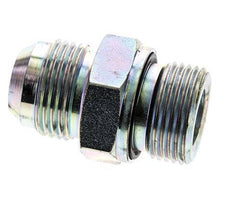 Racor doble JIC M27 X 2 x UN 1-1/16''-12 Acero NBR 210bar (2950.5psi)