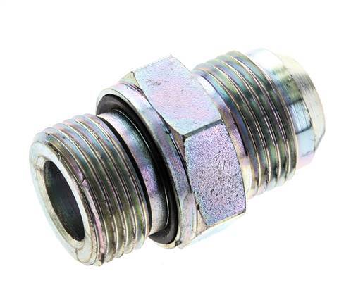 Racor doble JIC M27 X 2 x UN 1-1/16''-12 Acero NBR 210bar (2950.5psi)