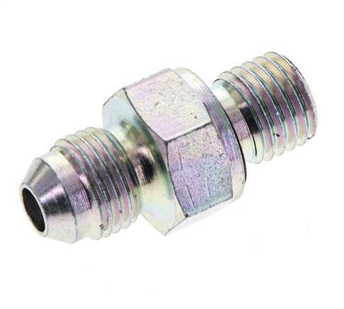 Espiga doble JIC M12 X 1,5 x UNF 1/2''-20 Acero NBR 275bar (3863.75psi)