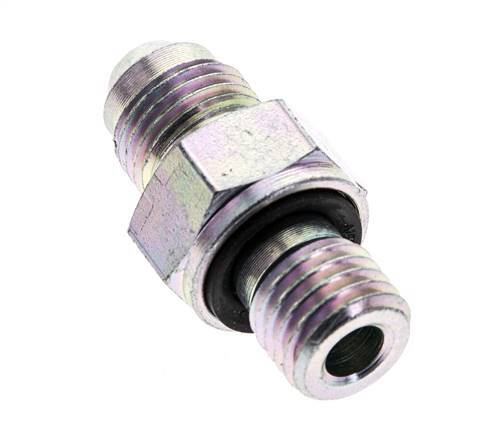 Espiga doble JIC M12 X 1,5 x UNF 1/2''-20 Acero NBR 275bar (3863.75psi)