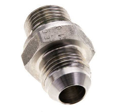 Racor doble JIC M18 X 1,5 x UNF 3/4''-16 Acero inoxidable FKM 275bar (3863.75psi)