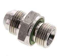Racor doble JIC M18 X 1,5 x UNF 3/4''-16 Acero inoxidable FKM 275bar (3863.75psi)