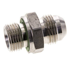 Racor doble JIC M18 X 1,5 x UNF 3/4''-16 Acero inoxidable FKM 275bar (3863.75psi)