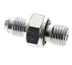 Espiga doble JIC M12 X 1,5 x UNF 7/16''-20 Acero NBR 310bar (4355.5psi)