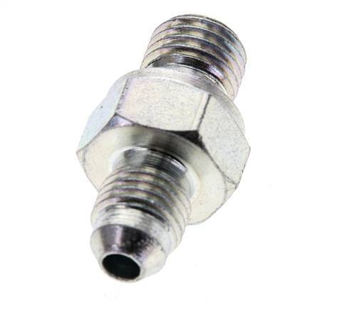 Espiga doble JIC M12 X 1,5 x UNF 7/16''-20 Acero NBR 310bar (4355.5psi)