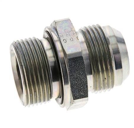 Racor doble JIC M33 X 2 x UN 1-5/16''-12 Acero NBR 170bar (2388.5psi)