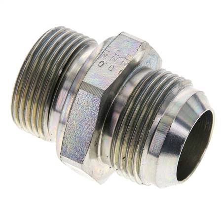 Racor doble JIC M33 X 2 x UN 1-5/16''-12 Acero NBR 170bar (2388.5psi)
