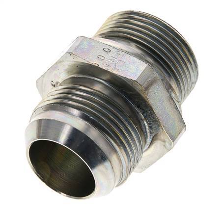 Racor doble JIC M33 X 2 x UN 1-5/16''-12 Acero NBR 170bar (2388.5psi)