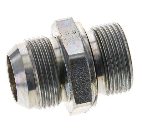 Racor doble JIC M33 X 2 x UN 1-5/16''-12 Acero NBR 170bar (2388.5psi)