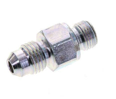 Espiga doble JIC M10 X 1 x UNF 7/16''-20 Acero NBR 310bar (4355.5psi)