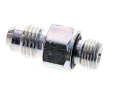Espiga doble JIC M10 X 1 x UNF 7/16''-20 Acero NBR 310bar (4355.5psi)
