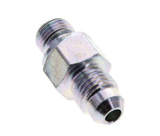 Espiga doble JIC M10 X 1 x UNF 7/16''-20 Acero NBR 310bar (4355.5psi)