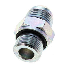 Racor doble JIC M22 X 1,5 x UNF 7/8''-14 Acero NBR 210bar (2950.5psi)